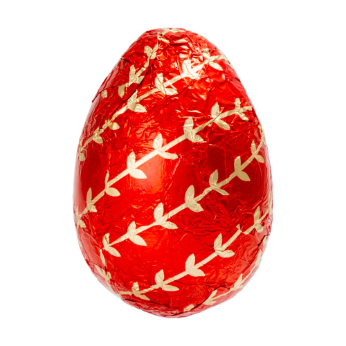 Figurine ouă de Paște din masă de cacao – „încondeiate”, 6,5 cm, 20 g